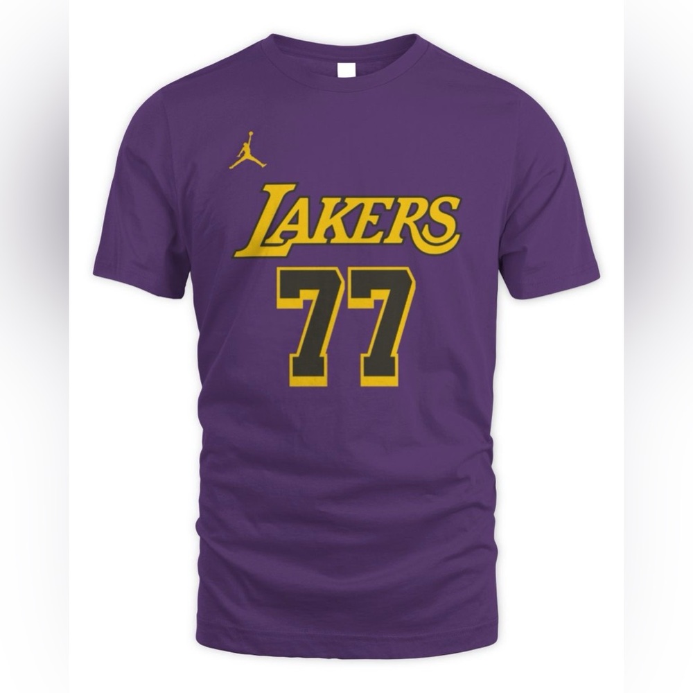 Nike La Lakers Luka‎ Doncic Jersey 77 T-Shirt size Medium New With Tags